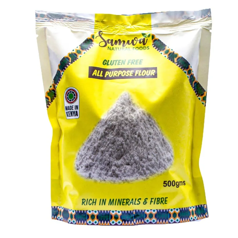 Gluten-free flour products from Samwa Natural Foods Kenya